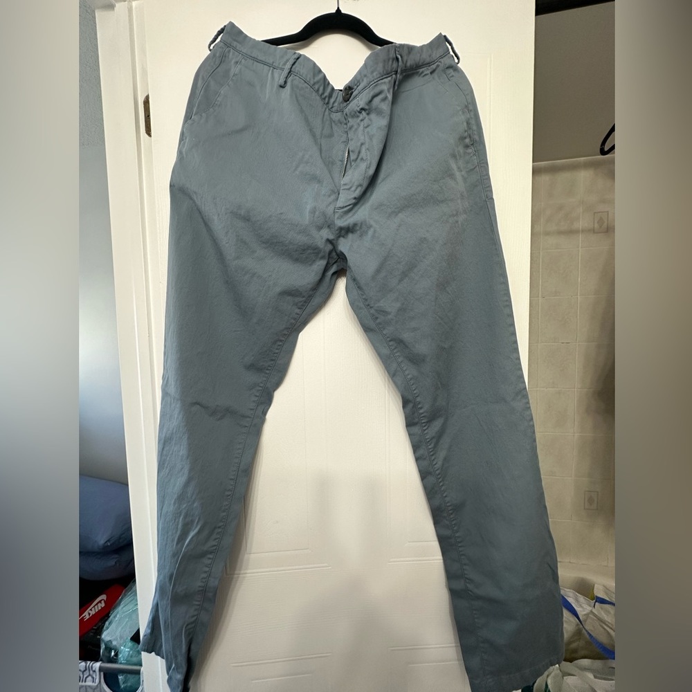 Blue Hugo Boss men’s dress pants